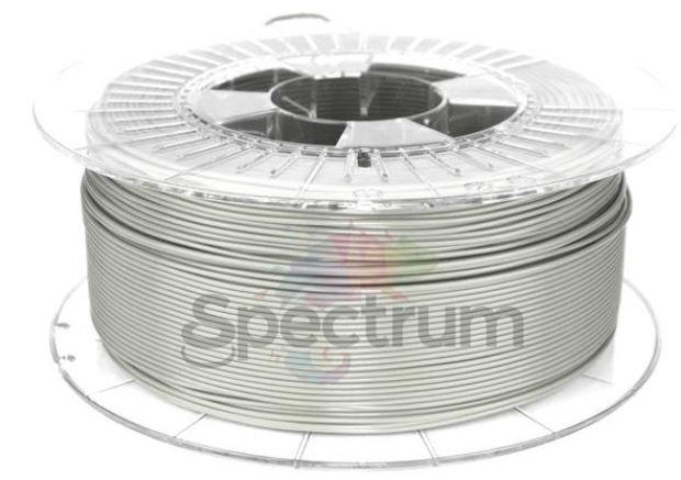 Spectrum Filament do drukarki 3D PLA, Light Grey, 1.75 mm