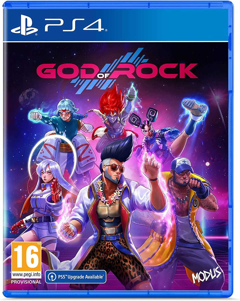 God of Rock GRA PS4