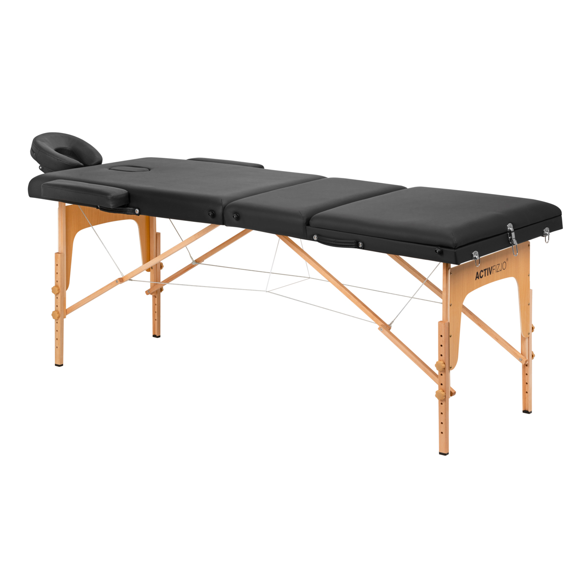 Фото - Масажний стіл Komfort Stół składany do masażu drewniany  Activ Fizjo Lux 3 segmentowy 190 