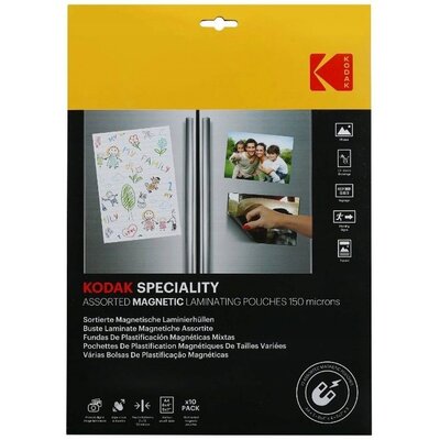 Folia Laminacyjna Do Laminowania Kodak 10w1 3x A4 + 4x 10x15cm + 3x 13x18cm Na Magnes / Magnetyczna / Cat 3650-706