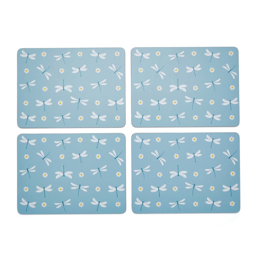 Korkowo-papierowe maty stołowe 4 szt. 21.5x29 cm English Meadow – Cooksmart ®