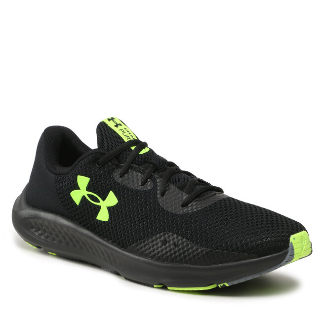 Buty Under Armour UA Charged Pursuit 3 3024878-006 Black/Black/Limesurge