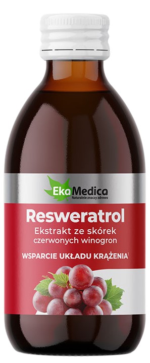 EkaMedica Resweratrol w Płynie Suplement Diety 250ml -