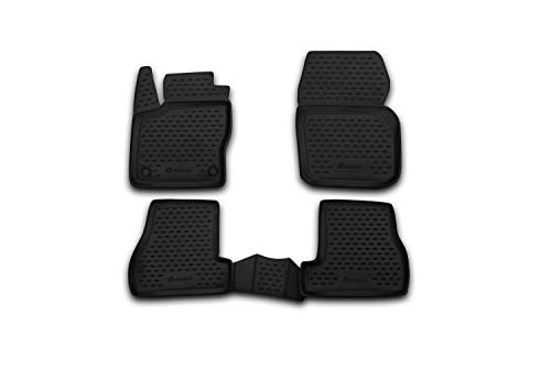 Element antypoślizgowa gumowa mata podłogowa 3D do Ford Focus 3 04/11-15