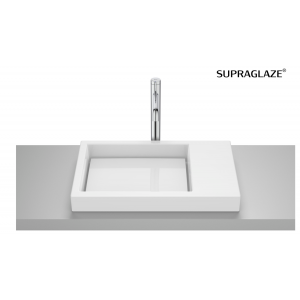 ROCA A327275S0B HORIZON Umywalka blatowa SKYLINE 60x38 cm biały połysk Supraglaze?