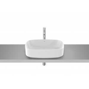 ROCA A3275L0000 ONA Umywalka nablatowa owalna 50x37 cm FINECERAMIC®