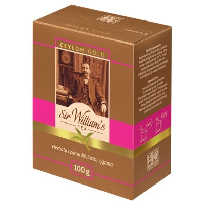 Sir William's Sir William's Ceylon Black Tea 100g herbata liść SIR.WIL.CEYL.BL.100G