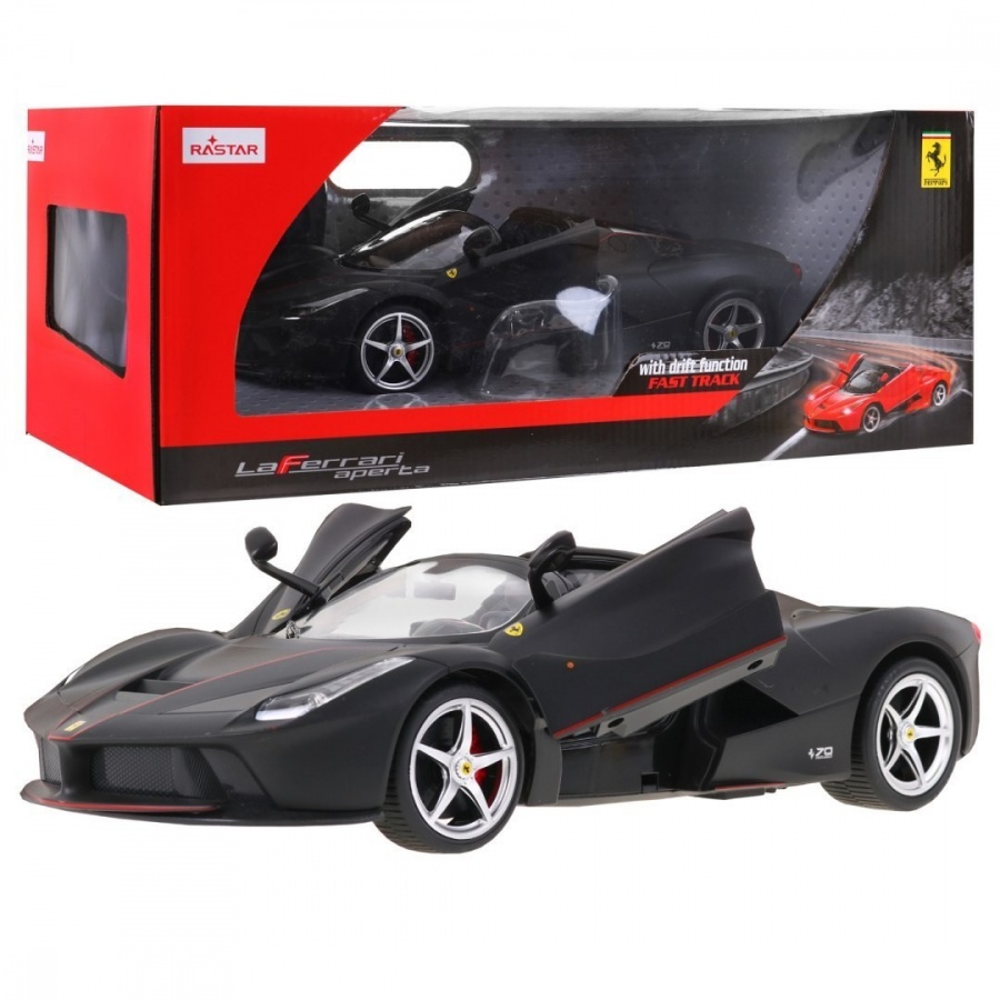 Autko R/C Ferrari LaFerrari Aperta czarne 1:14 RASTAR kod: RA-ZRC.75800.CZ + Sprawdź na SuperWnetrze.pl