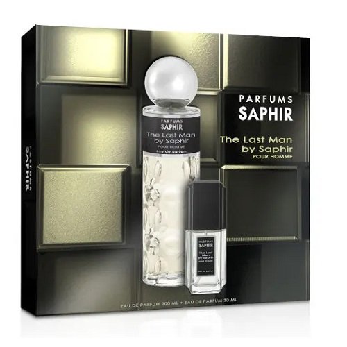 Saphir SAPHIR MEN Woda perfumowana THE LAST, zestaw 200 ml + 30 ml 8424730026635
