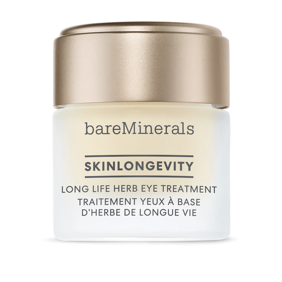 bareMinerals, Skinlongevity Long Life Herb Eye Treatment, Ziołowy krem pod oczy, 15 g