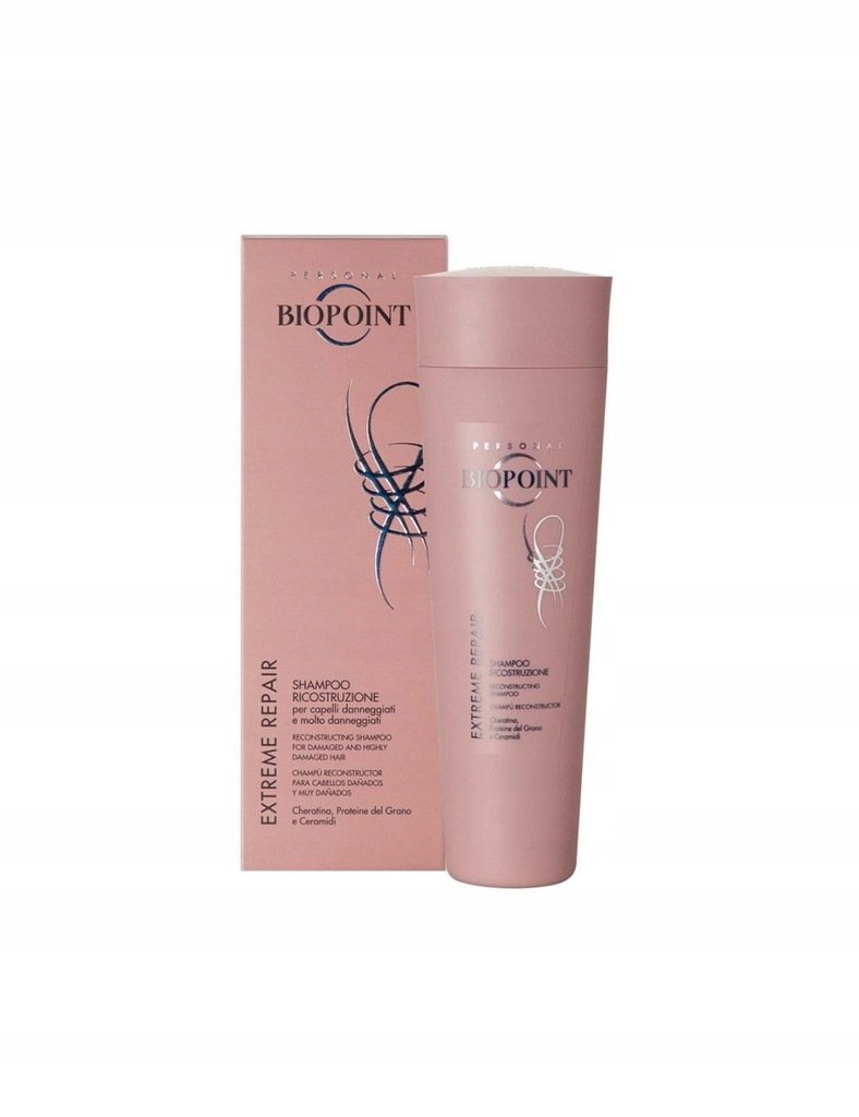 Biopoint biopoint Shampoo Extreme Repair 200 ML. pv02015 pielęgnacja włosów produkty BIP00233