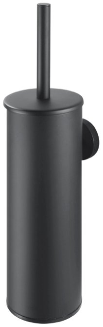 Stella Classic Black szczotka WC z mocowaniem do ściany na rozecie czarny 07.435-B