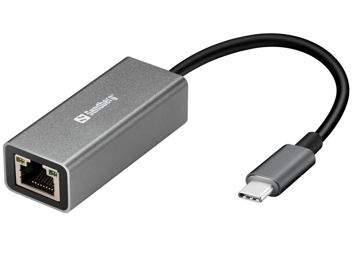 Sandberg Konwerter USB-C - RJ45 (136-04)