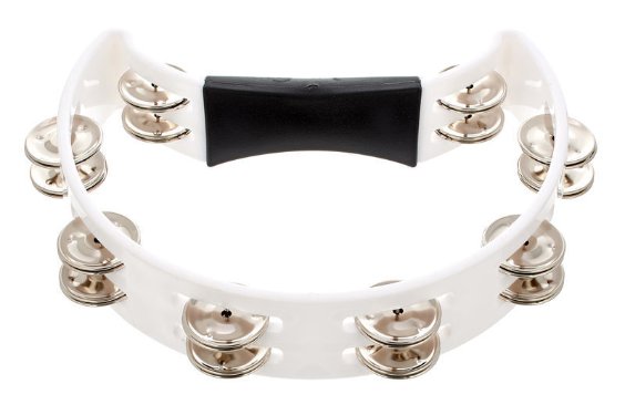 Millenium Tamburyn HT200 biały podwójne dzwonki