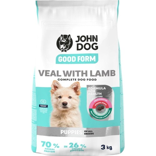 GOOD FORM Puppy cielęcina z jagnięciną 3 kg