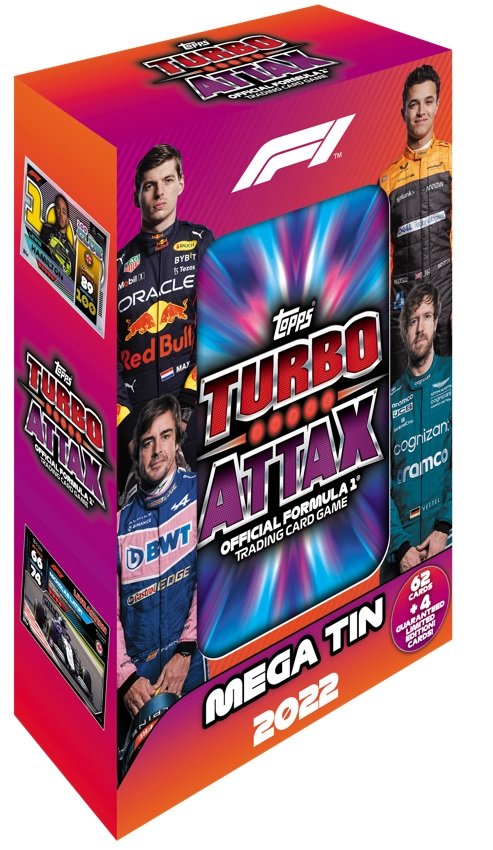 F1 Turbo Attax Mega puszka