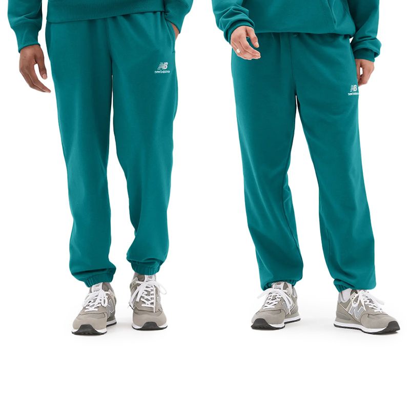 Spodnie New Balance UP21500VDA - niebieskie