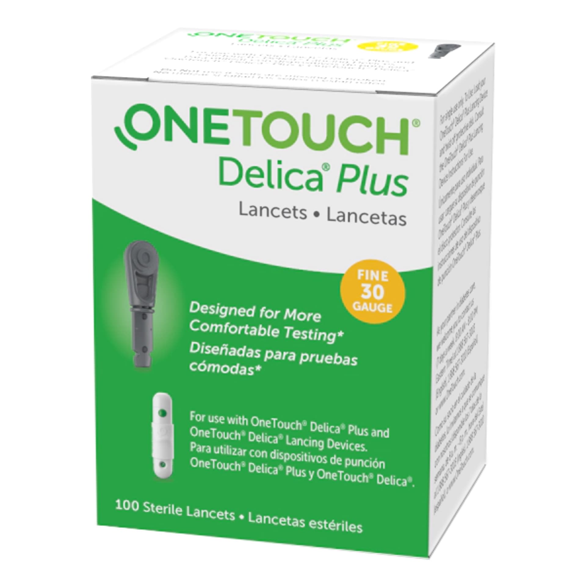 One Touch Delicia Plus  Lancety do nakłuwacza 100 sztuk