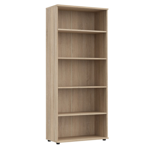 Skandynawski regał biurowy z półkami dąb sonoma Z8-H94