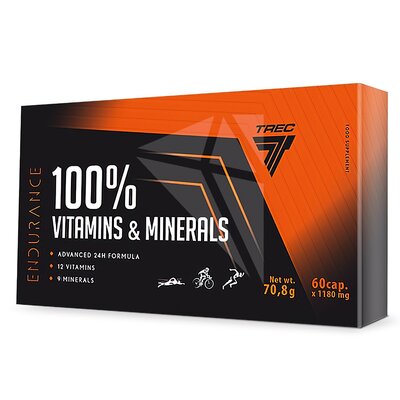 Trec 100% Vitamins&Minerals Endurance 60caps