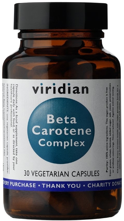 Viridian Beta Karoten Kompleks - 30 kapsułek
