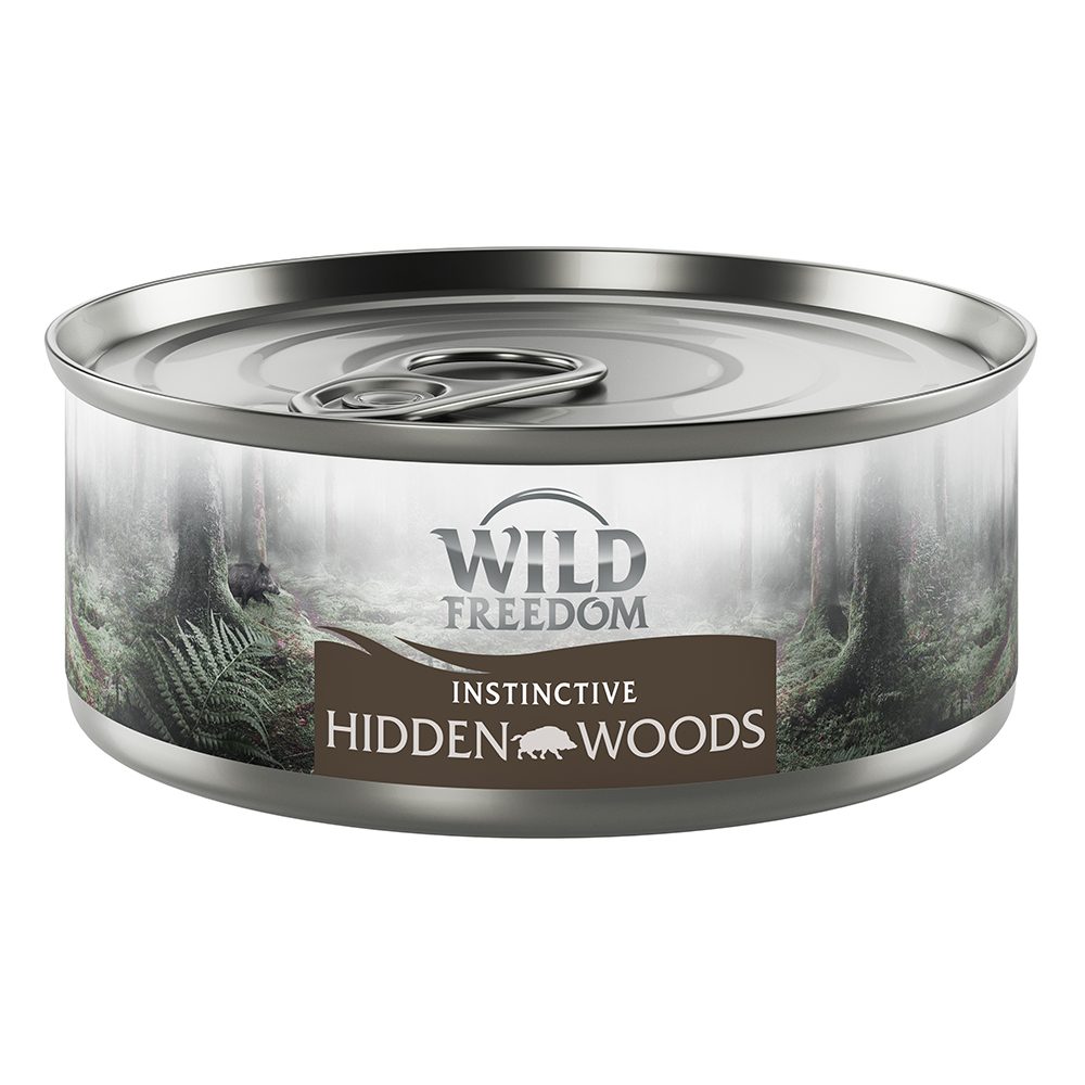 Wild Freedom Instinctive, 6 x 70 g - Hidden Woods - Dzik