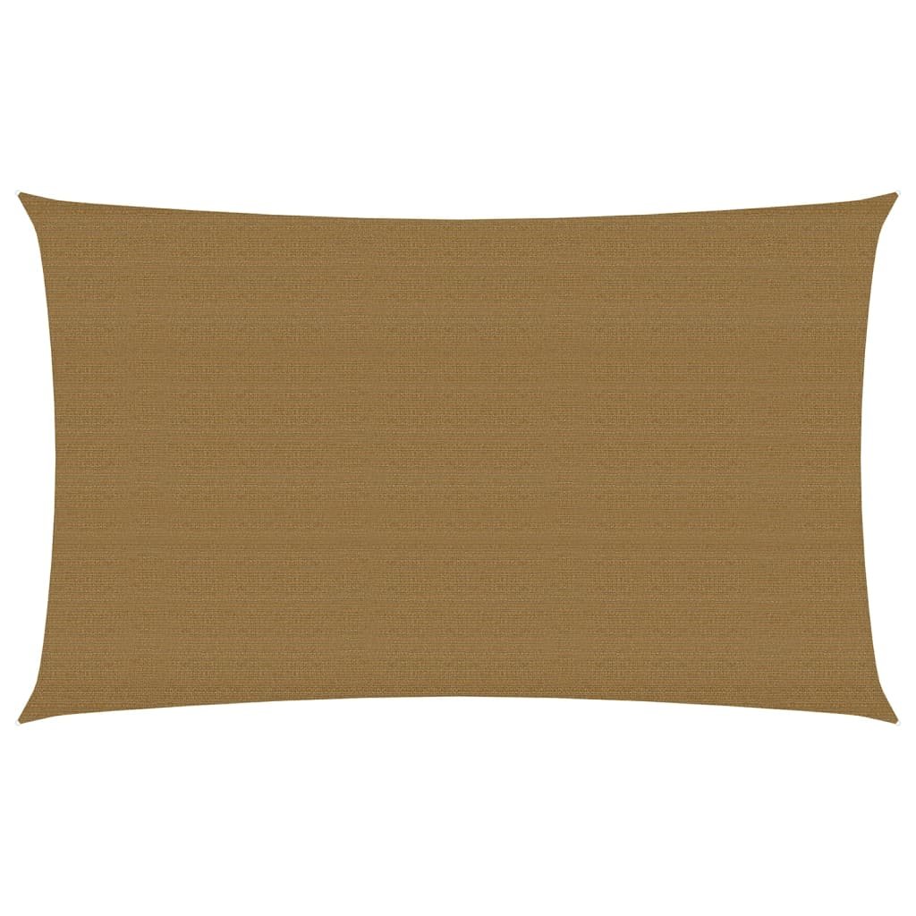 vidaXL Żagiel przeciwsłoneczny, 160 g/m, kolor taupe, 5x8 m, HDPE 311413