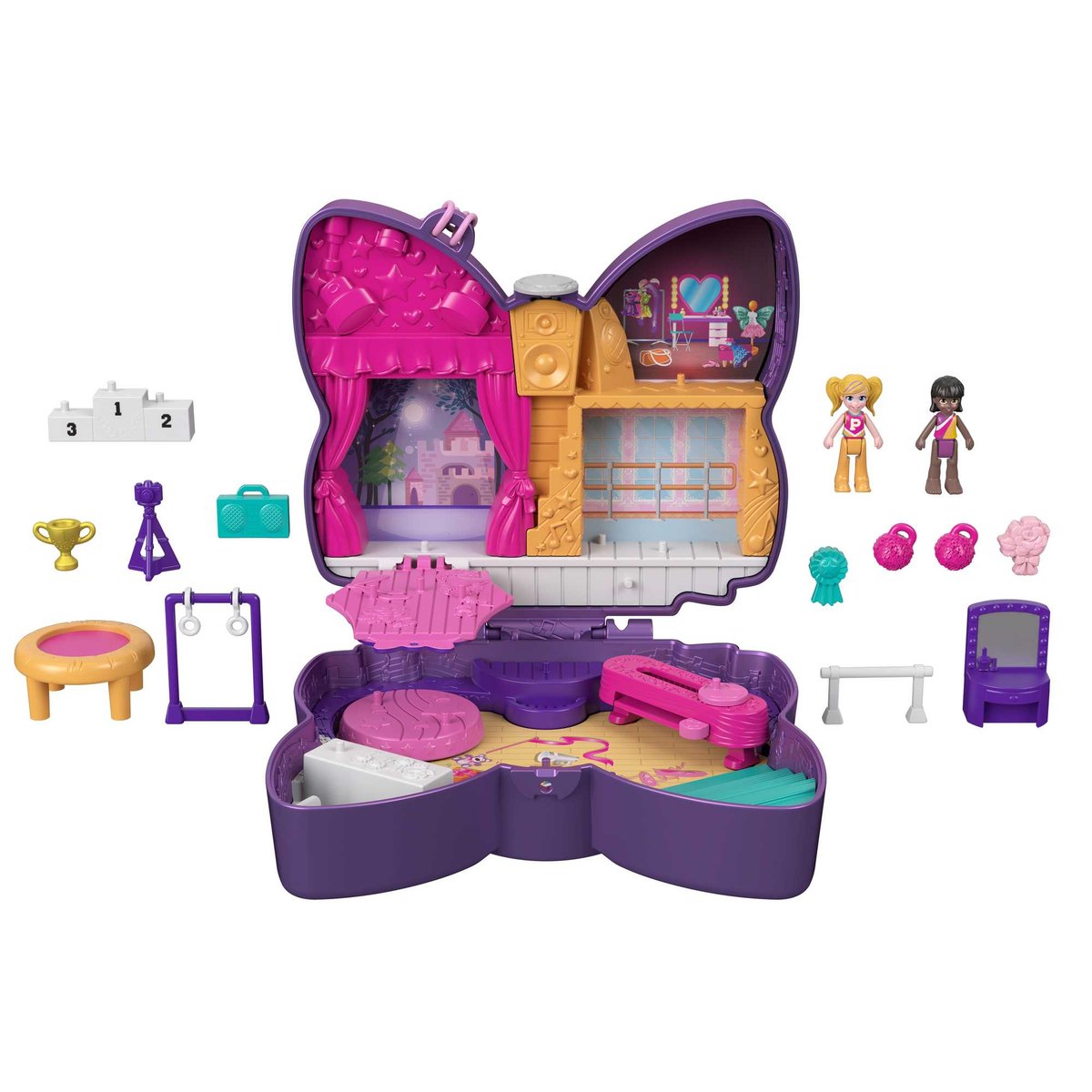 Polly Pocket, Kompaktowy zestaw, HCG17