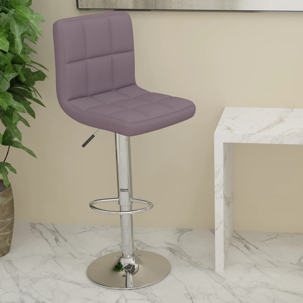 vidaXL Lumarko Stołek barowy, kolor taupe, tapicerowany tkaniną 334238