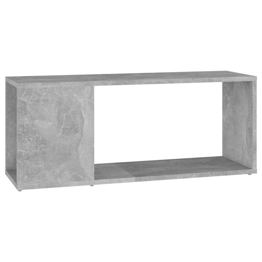 vidaXL Szafka pod TV, szarość betonu, 80x24x32 cm, płyta wiórowa