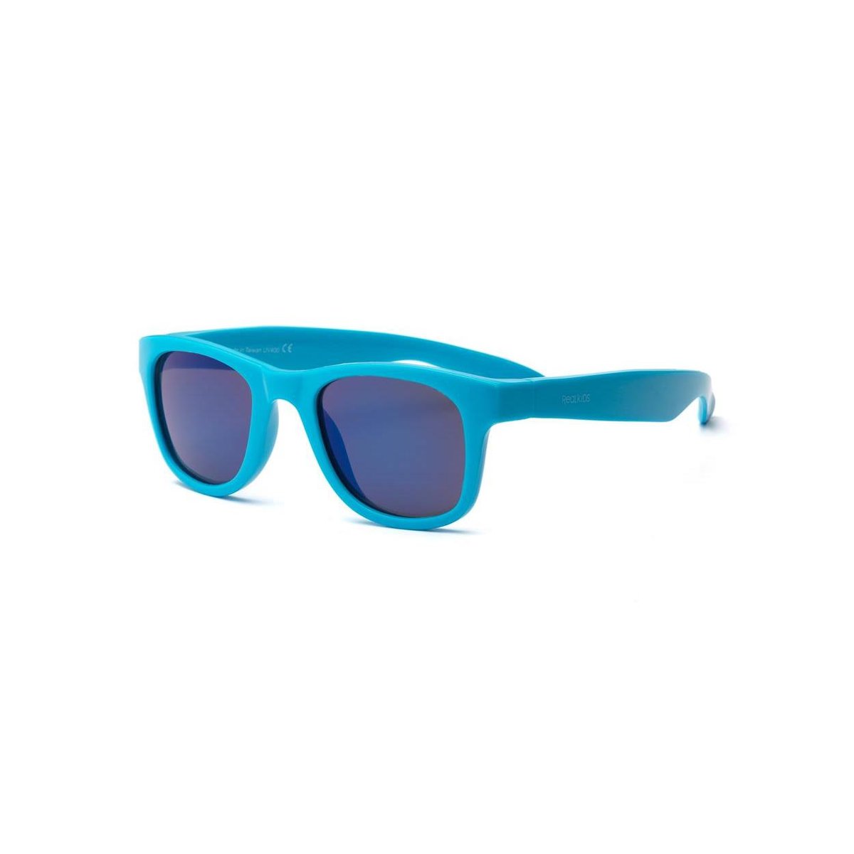 Okulary Przeciwsłoneczne Dziecięce Real Shades Surf - Neon Blue 0+