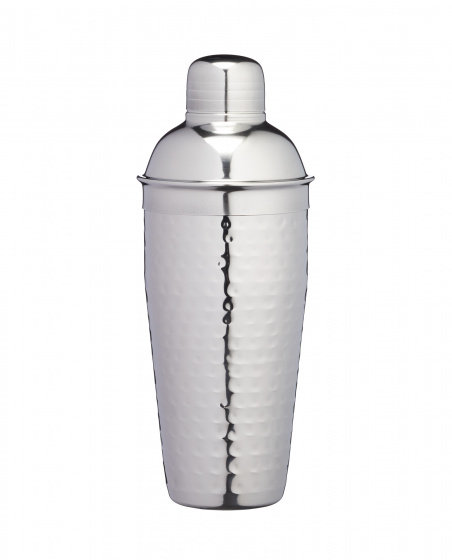 Bar Craft KitchenCraft shaker do koktajli, młotkowana stal nierdzewna