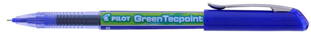 Pilot Pen Pilot Greenball 7 rollerball Pen 0,7 MM końcówka 0,4 MM szerokość linii do pisania, niebieski, 10 sztuki BL-GRB7-BG-L