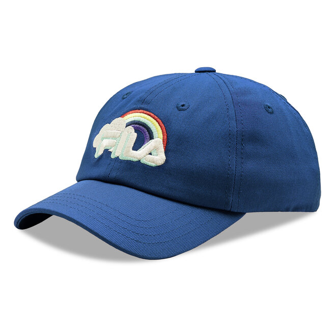 Czapka z daszkiem Fila Butuan Rainbow Kid Dad Cap FCK0015 Medieval Blue 50001