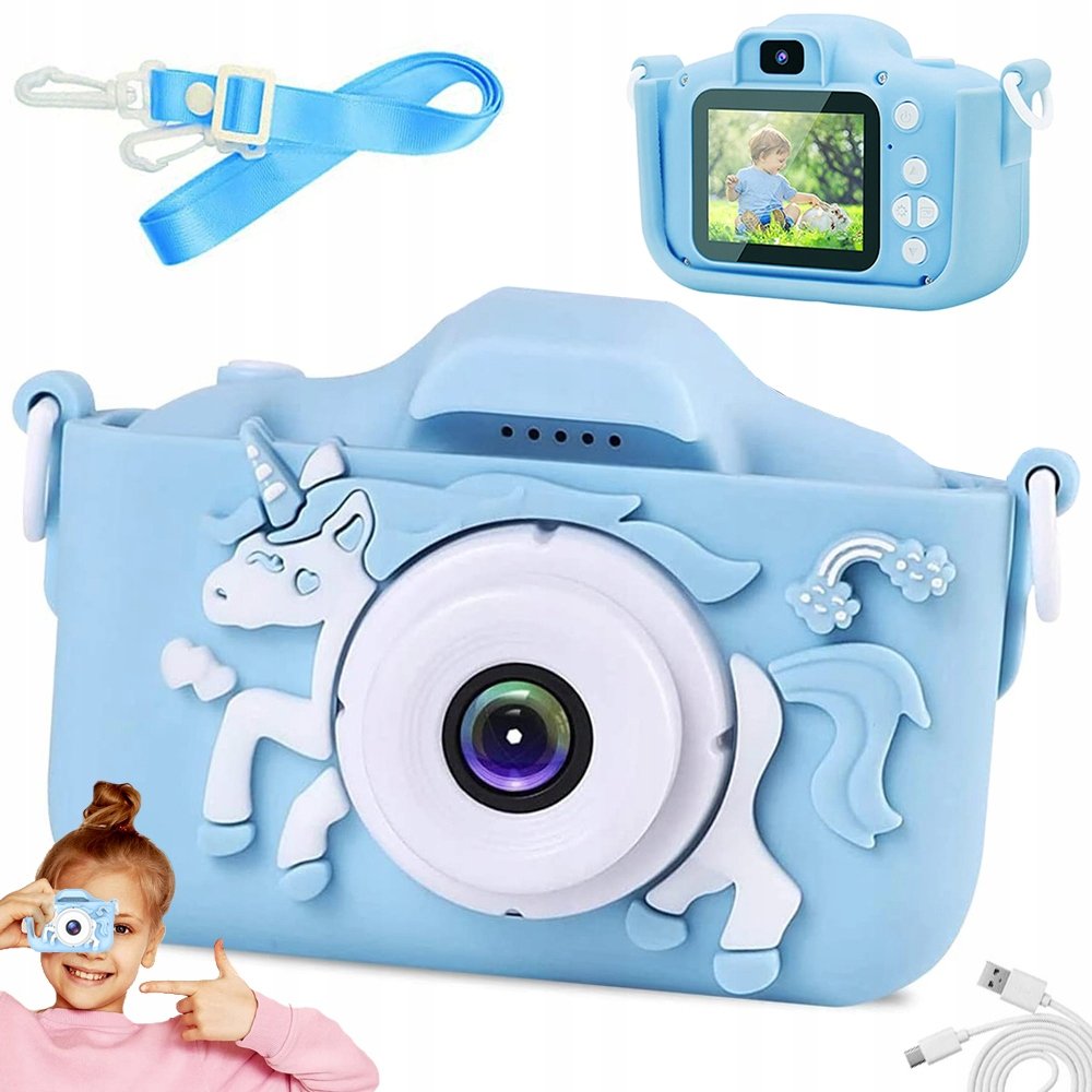 Aparat Fotograficzny Kamera Dla Dzieci Jednorożec
