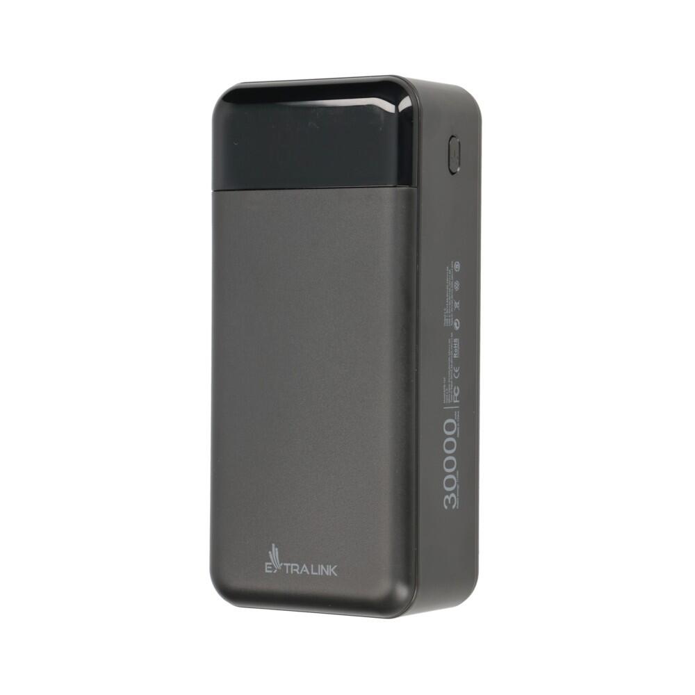 Extralink Powerbank EPB-124 30000mAh 22W Czarny