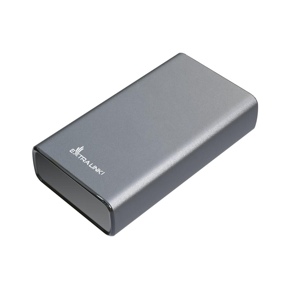 ExtraLink EPB-126 20000MAH FAST CHARGING POWER BANK Srebrny
