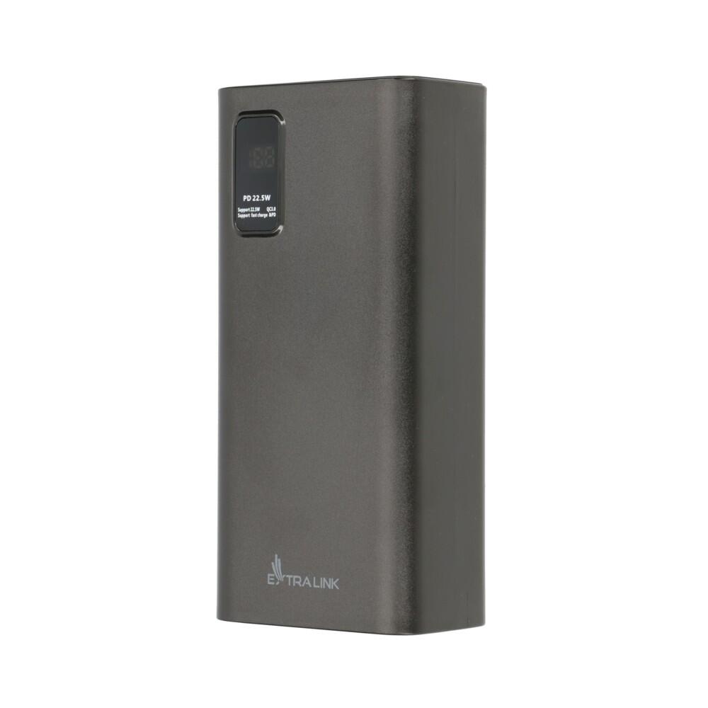 Extralink Powerbank EPB-069 30000mAh 22W Czarny