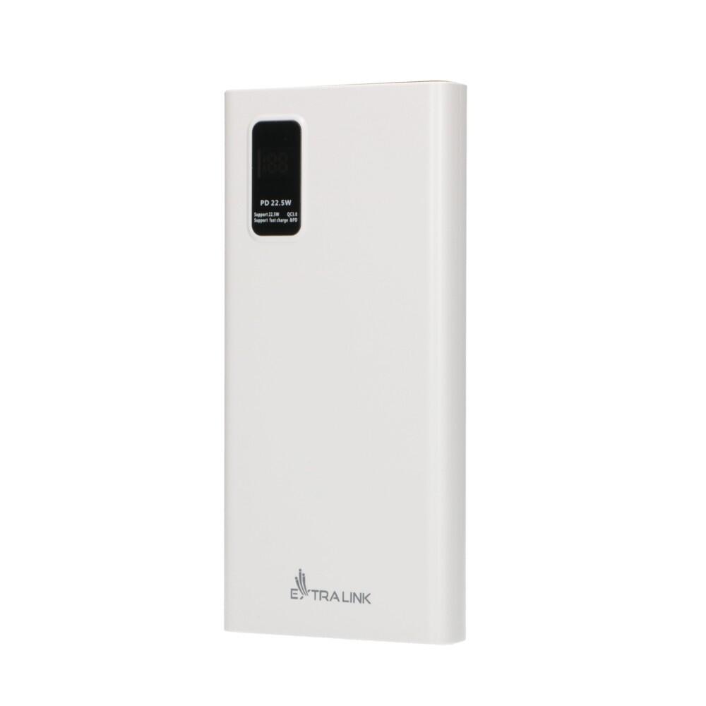 Extralink Powerbank EPB-067W 10000mAh Biały