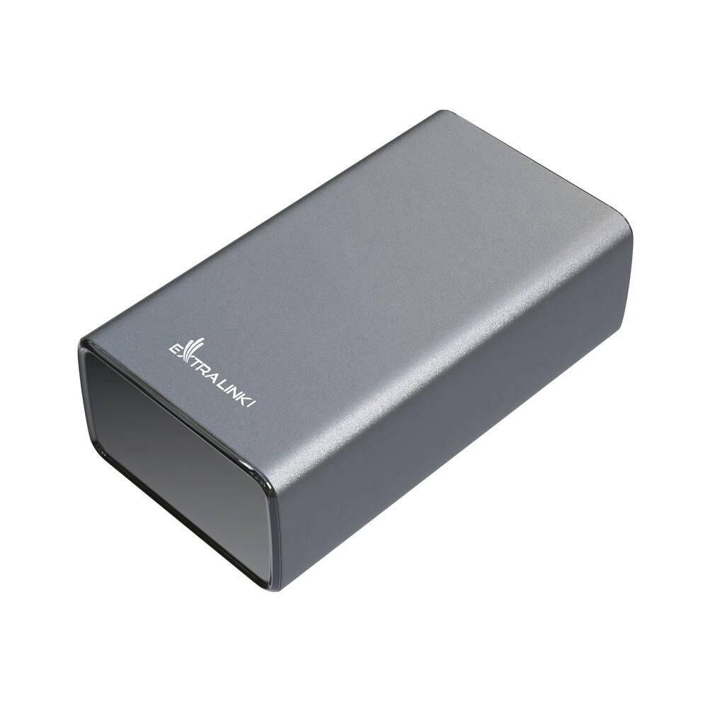 ExtraLink EPB-127 30000MAH FAST CHARGING POWER BANK Srebrny