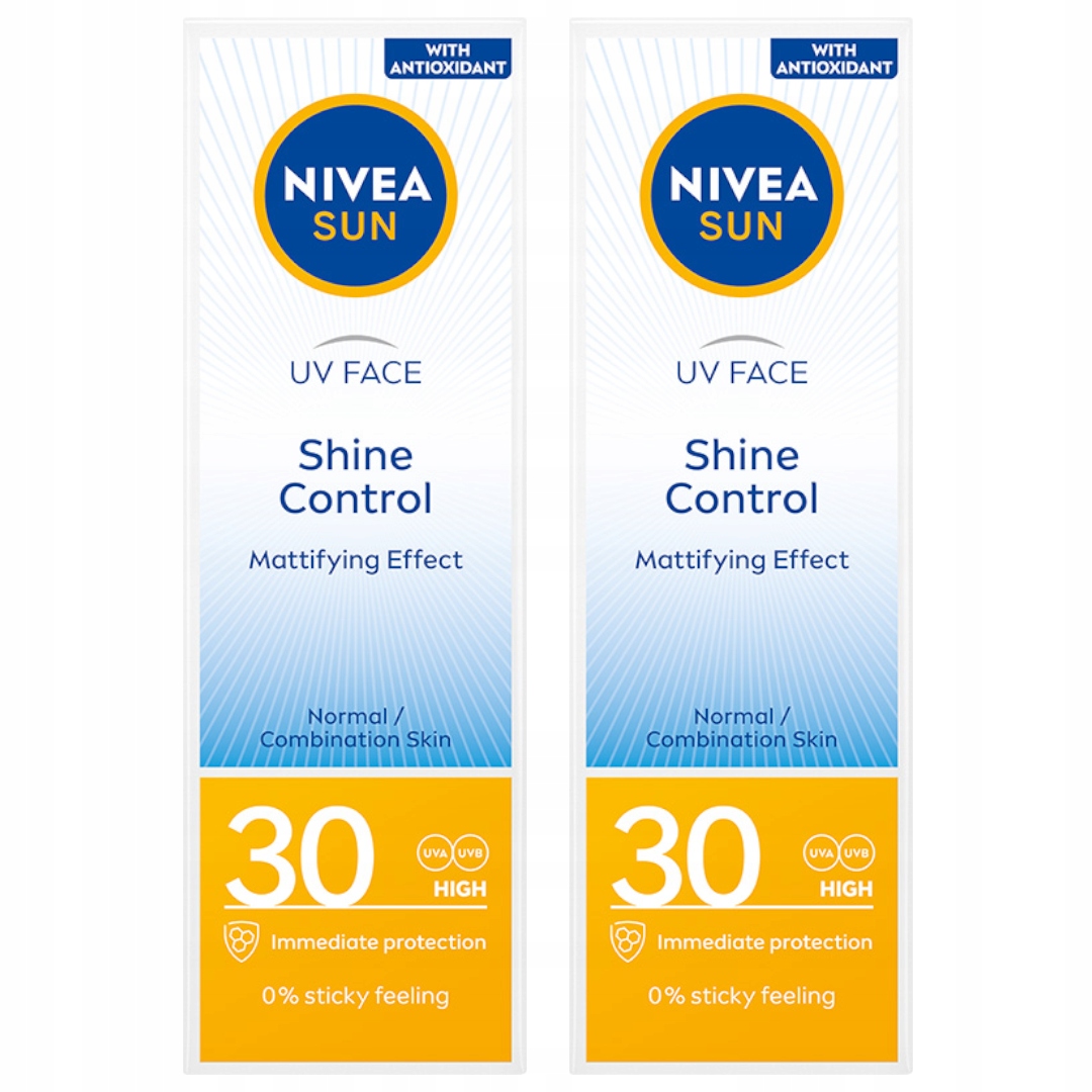 Matujący krem do twarzy Nivea Sun z filtrem Spf 30