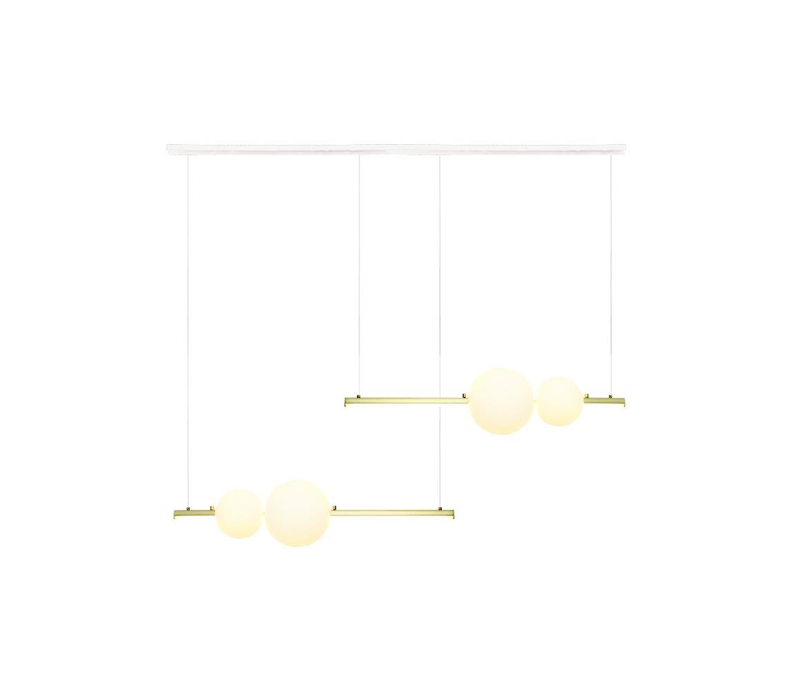 Zambelis 22235 - LED Żyrandol ściemnialny na lince LED/22W/230V złoty