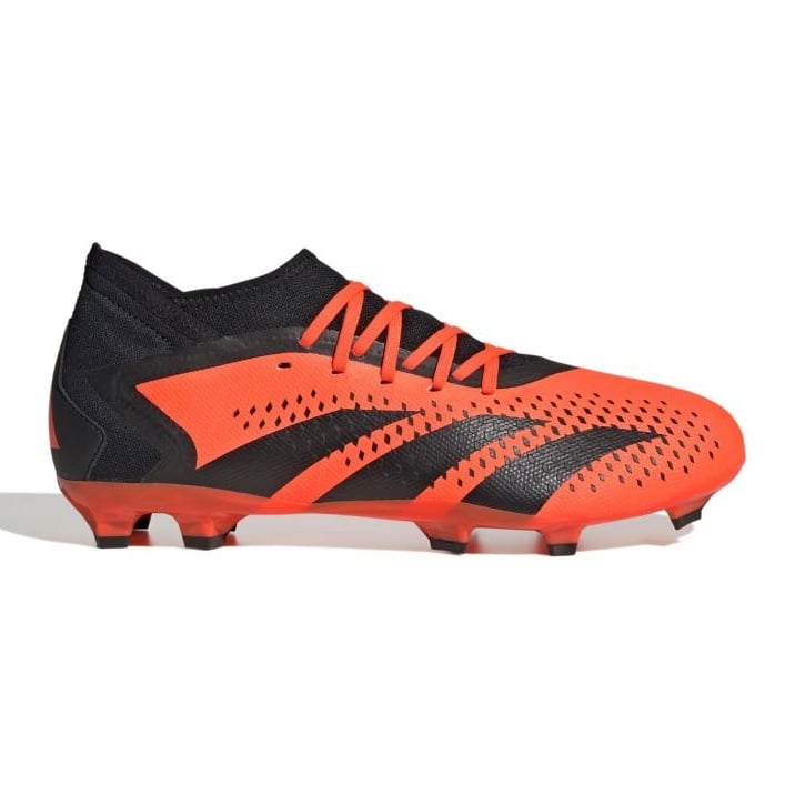 Buty piłkarskie adidas Predator Accuracy.3 Fg M GW4591 pomarańcze i czerwienie