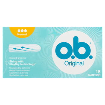 o.b. Original Normal 16 szt. (5 opakowań + 1 )
