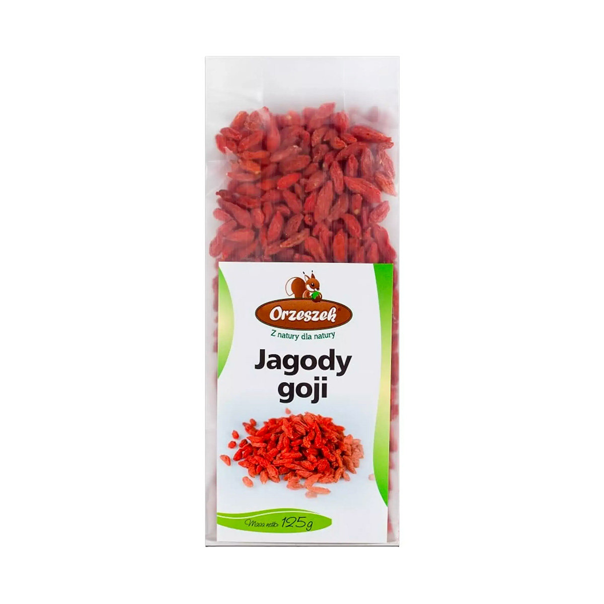 Jagody goji - owoce Orzeszek - 125 g