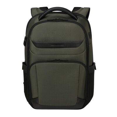 Plecak na laptopa SAMSONITE PRO DLX 6 147140 1388 15.6 cali Zielony