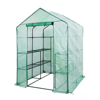 Szklarnia foliowa ogrodowa tunel 143x143x195cm folia PE, metalowa konstrukcja NEO 15-911