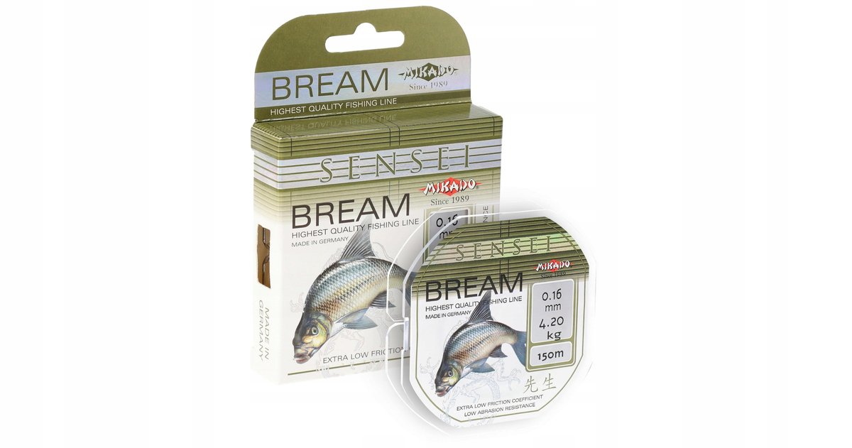 Mikado Żyłka Sensei Bream 0,18/150M