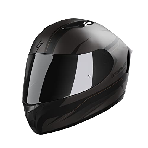 STORMER, Kask full face motocyklowy ZS-601 STAR black bronze matt, XL