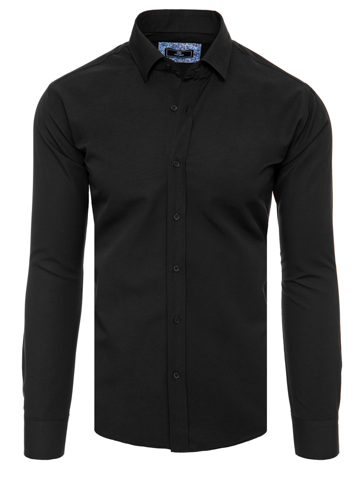 Koszula męska elegancka czarna Dstreet DX2478